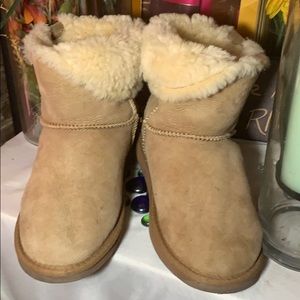 EW suede short winter boots